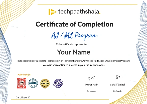 Certificate preview